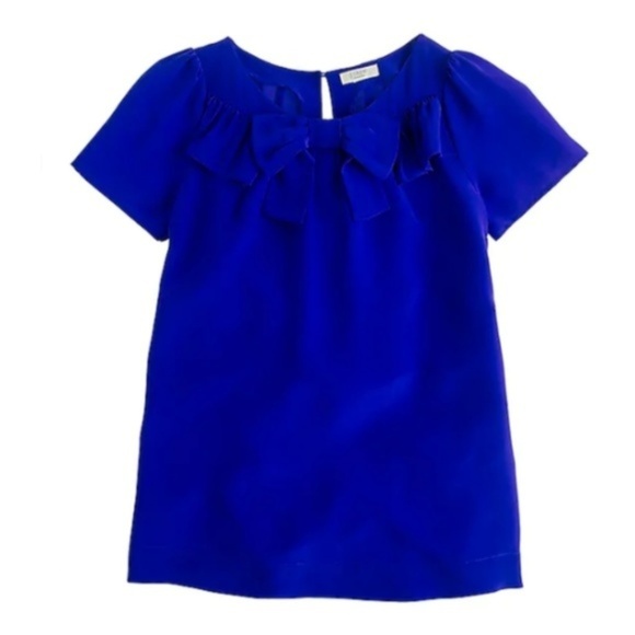 J. Crew Tops - J CREW silk bow neck top blouse 4